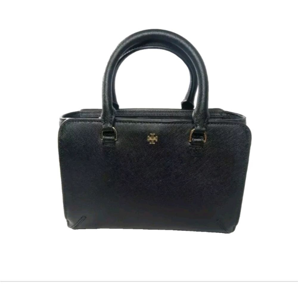 Tory Burch Saffiano Leather Top Handle Bag Mini Handbag